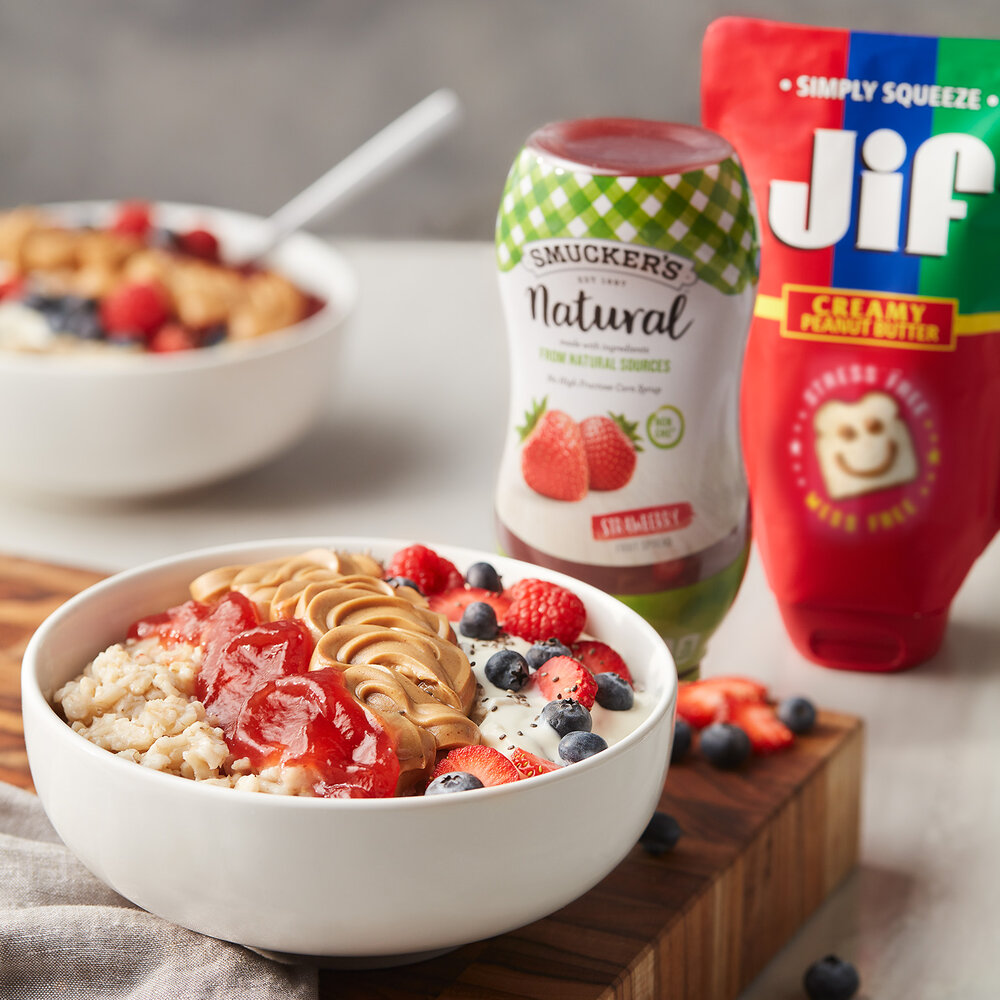 Peanut Butter Oatmeal Bowls